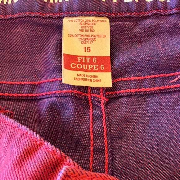 Red Skinny Jeans - Picture 4 of 6